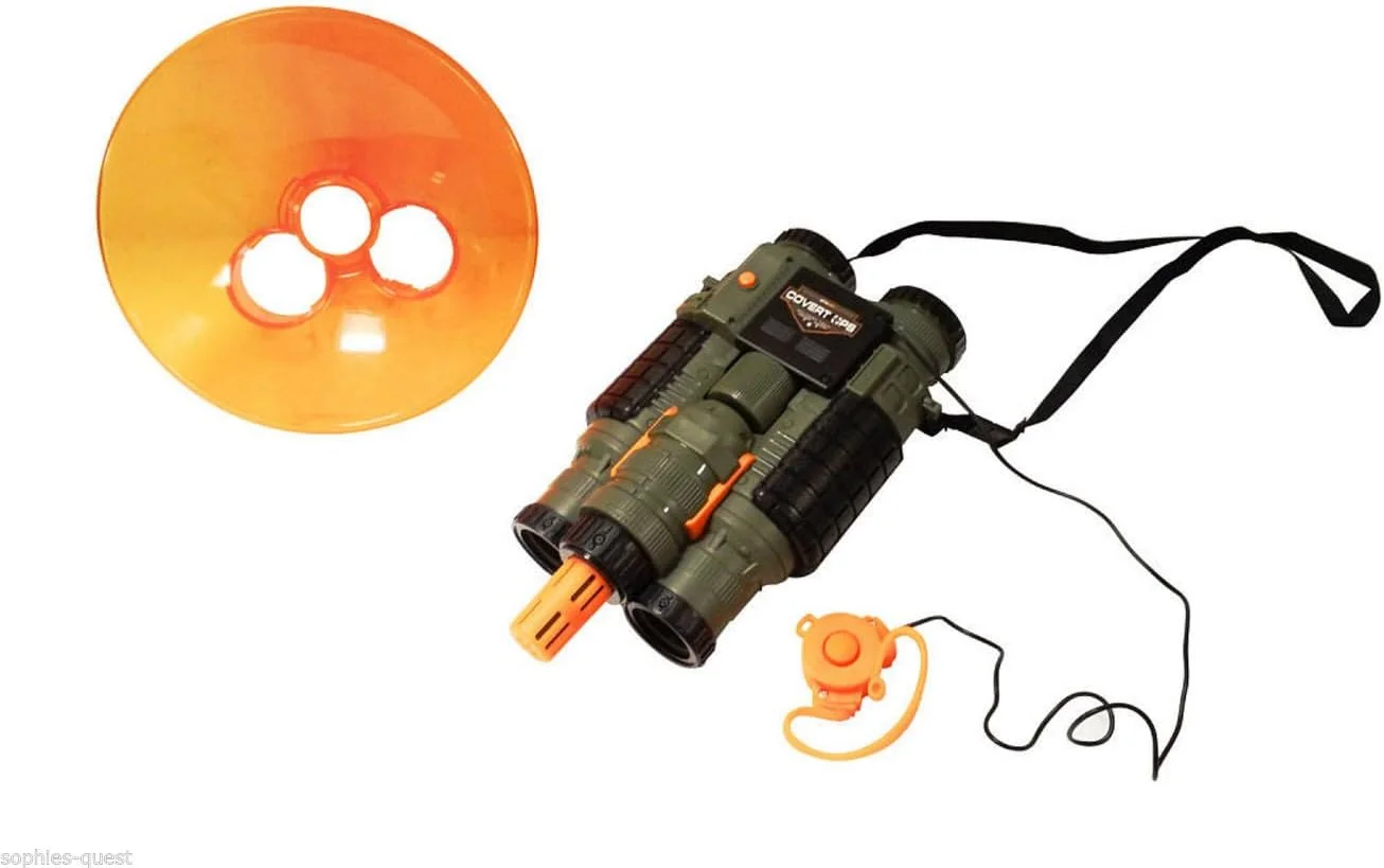 دوربین دوچشمی VIBRASONIC عملیات پنهانی SpyNet - شنیدن صدا از فاصله 30 متری با بزرگنمایی 4 برابر ,#G14E6GE4R-GE 4-TEW6W292866