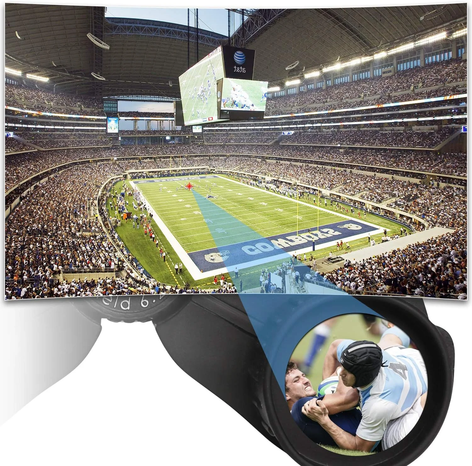 دوربین شکاری جمع و جور 10x25 SkyGenius برای بزرگسالان و کودکان، کوچک برای تماشای پرندگان، تئاتر و کنسرت، مسافرت در فضای باز، گشت و گذار، شکار و پیاده روی