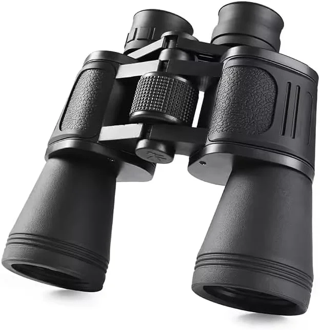 دوربین دوچشمی 10x50 با قدرت بالا برای بزرگسالان - دوربین دوچشمی زاویه باز با لنز ضد انعکاس و ضد مه - ضد آب، مناسب فضای باز، شکار، تماشای پرندگان، کنسرت، رویدادهای ورزشی
