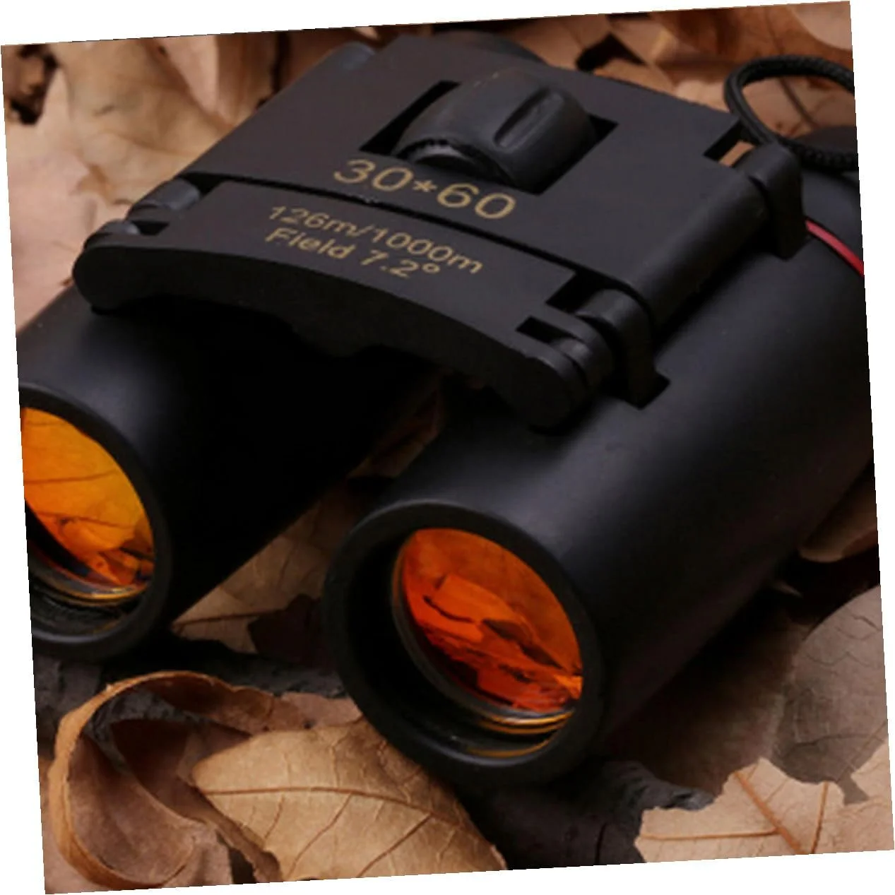 دوربین شکاری مینی قابل حمل تلسکوپی دید در شب برای استفاده در فضای باز، آزمایش علمی پسرانه با لنزهای نوری، میدان دید گسترده، تاشو و طراحی مشکی آبی