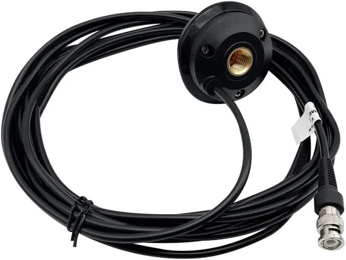 آنتن شلاقی 5 متری جدید با پایه نصب میله ای، درگاه کابل و اتصال BNC برای نقشه برداری ایستگاه پایه GPS