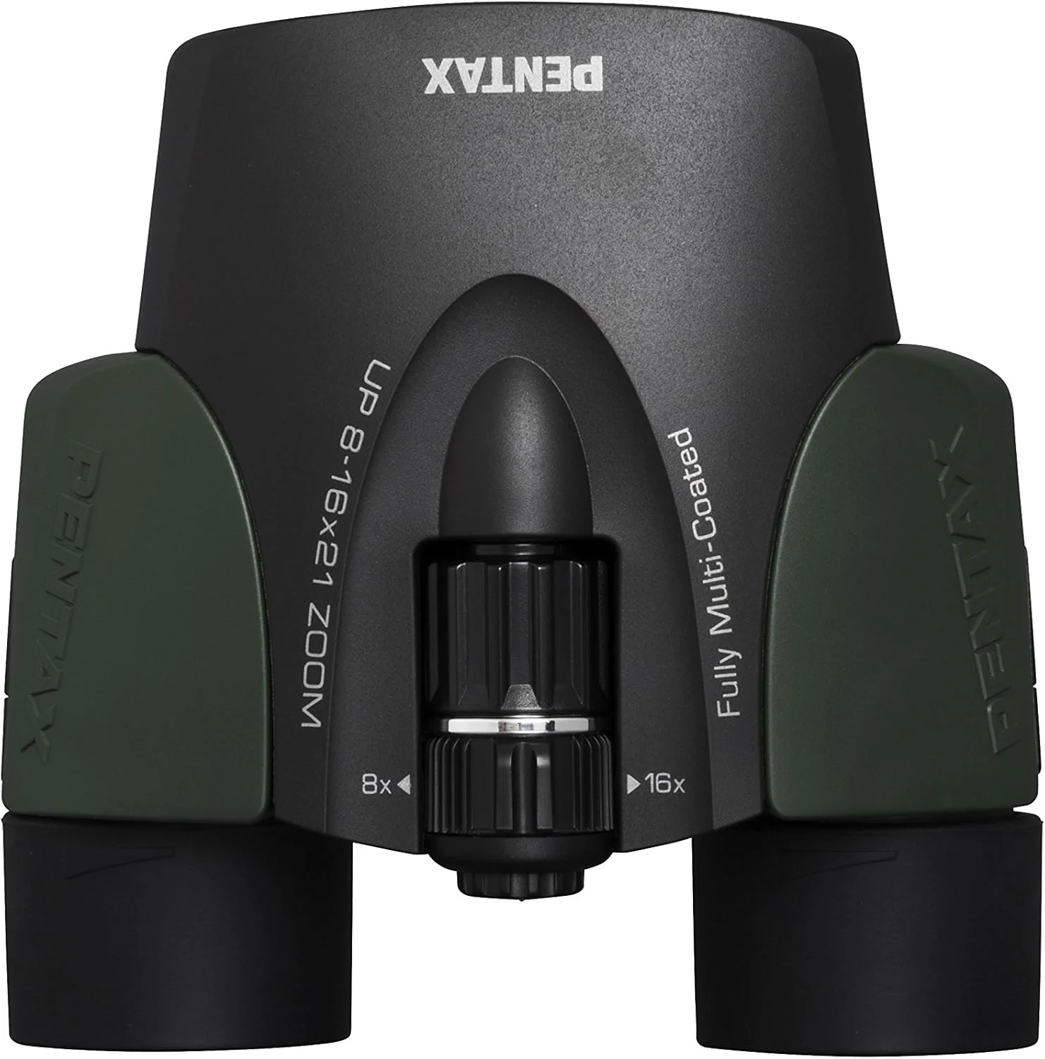 دوربین دوچشمی پنتاکس UP 8-16x21 سبز رنگ با پوشش چندلایه کامل، زوم و قابلیت نصب روی سه پایه دوربین دوچشمی پنتاکس UP 8-16x21 سبز رنگ با پوشش چندلایه کامل، زوم و قابلیت نصب روی سه پایه