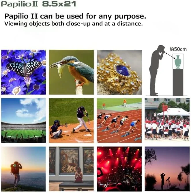 دوربین دوچشمی فشرده Pentax Papilio Ii 8.5 X 21 Bak4 Prism با لنزهای کاملاً چند لایه پوشش داده شده و غیر کروی - مشکی دوربین دوچشمی فشرده Pentax Papilio Ii 8.5 X 21 Bak4 Prism با لنزهای کاملاً چند لایه پوشش داده شده و غیر کروی - مشکی