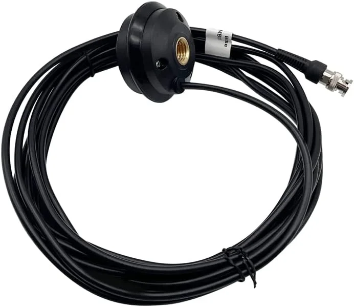 آنتن شلاقی 5 متری جدید با پایه نصب میله ای، درگاه کابل و اتصال BNC برای نقشه برداری ایستگاه پایه GPS آنتن شلاقی 5 متری جدید با پایه نصب میله ای، درگاه کابل و اتصال BNC برای نقشه برداری ایستگاه پایه GPS