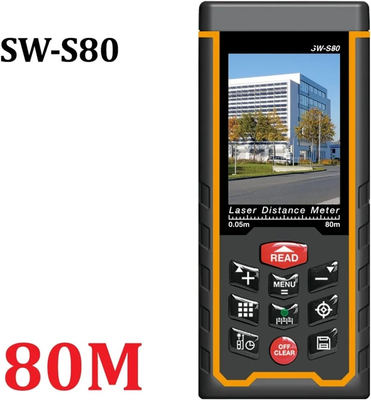 فاصله سنج دیجیتال ZAIED مدل S80، متر دیجیتال USB قابل حمل با صفحه نمایش رنگی، فاصله یاب دقیق فاصله سنج دیجیتال ZAIED مدل S80، متر دیجیتال USB قابل حمل با صفحه نمایش رنگی، فاصله یاب دقیق