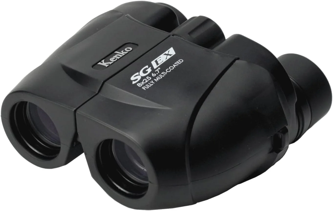 دوربین دوچشمی کنکو مدل SG EX 8x25 WP، منشور Porro، ضد آب، طراحی جمع و جور، برای فضای باز، تماشای پرندگان و کنسرت 512104