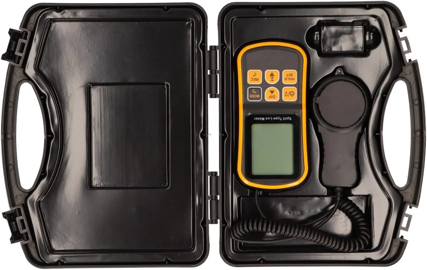 نورسنج دستی TISTIK، نورسنج LCD، نورسنج دیجیتال، تستر اندازه گیری نور، نورسنج دستی جدا شونده 0-200000 لوکس برای توان نوری، تست UV