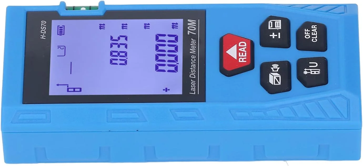 فاصله سنج TISTIK، فاصله سنج با بدنه ABS، پایدار و دستی با جبران نوری پیشرفته برای ساخت و ساز