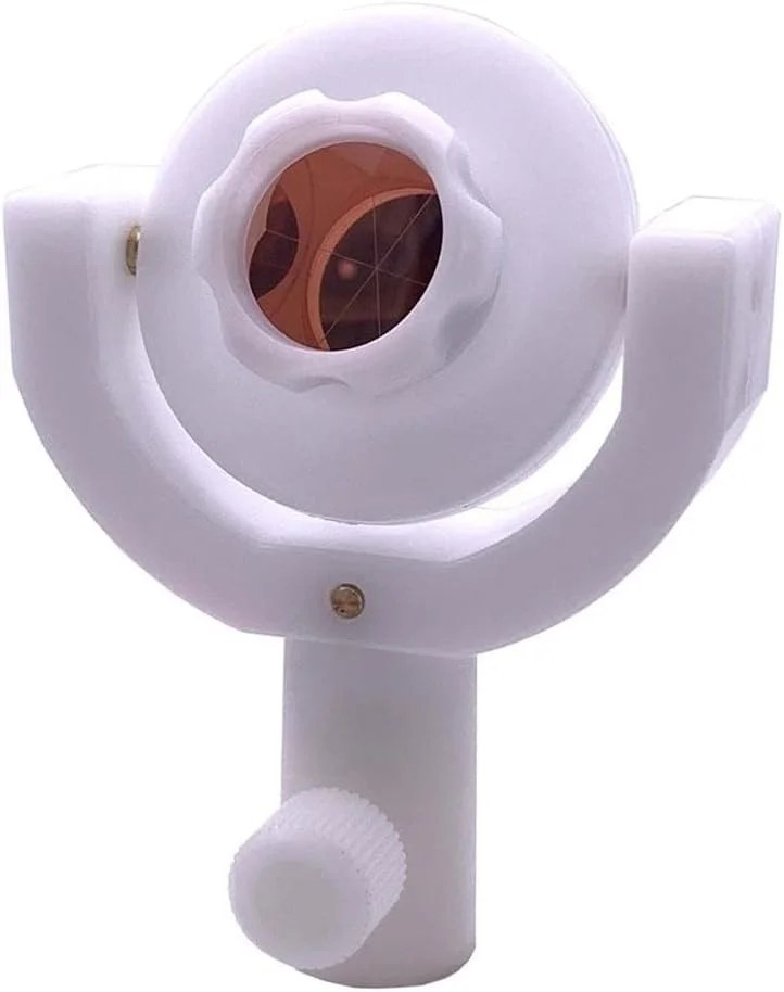 براکت های شیب دار با مینی منشور 25 میلی متری برای توتال استیشن، بدنه تمام پلاستیکی (رنگ: روکش مسی)