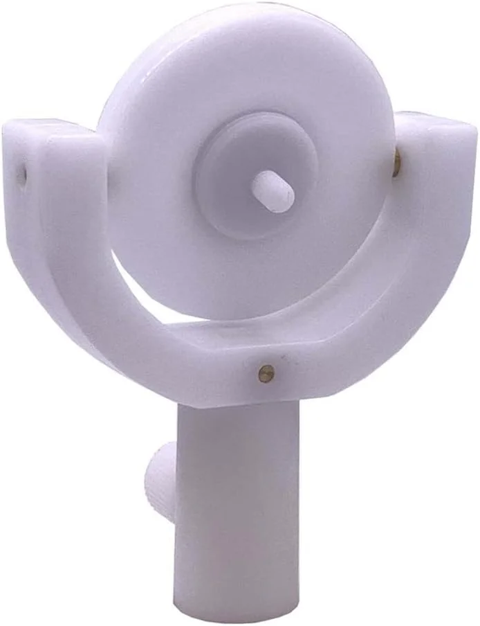 براکت های شیب دار با مینی منشور 25 میلی متری برای توتال استیشن، بدنه تمام پلاستیکی (رنگ: روکش مسی)