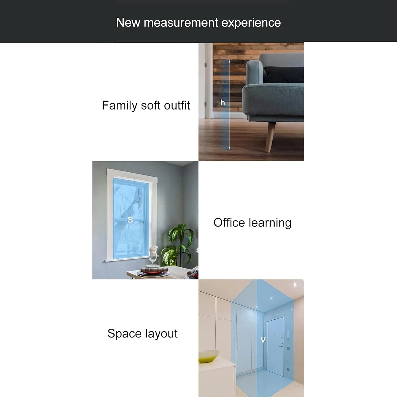 متر لیزری 40 متری، ابزار اندازه گیری لیزری دیجیتال دستی LS5، شارژ فلش USB، صفحه لمسی، فاصله یاب، اندازه گیری دقیق متر لیزری 40 متری، ابزار اندازه گیری لیزری دیجیتال دستی LS5، شارژ فلش USB، صفحه لمسی، فاصله یاب، اندازه گیری دقیق