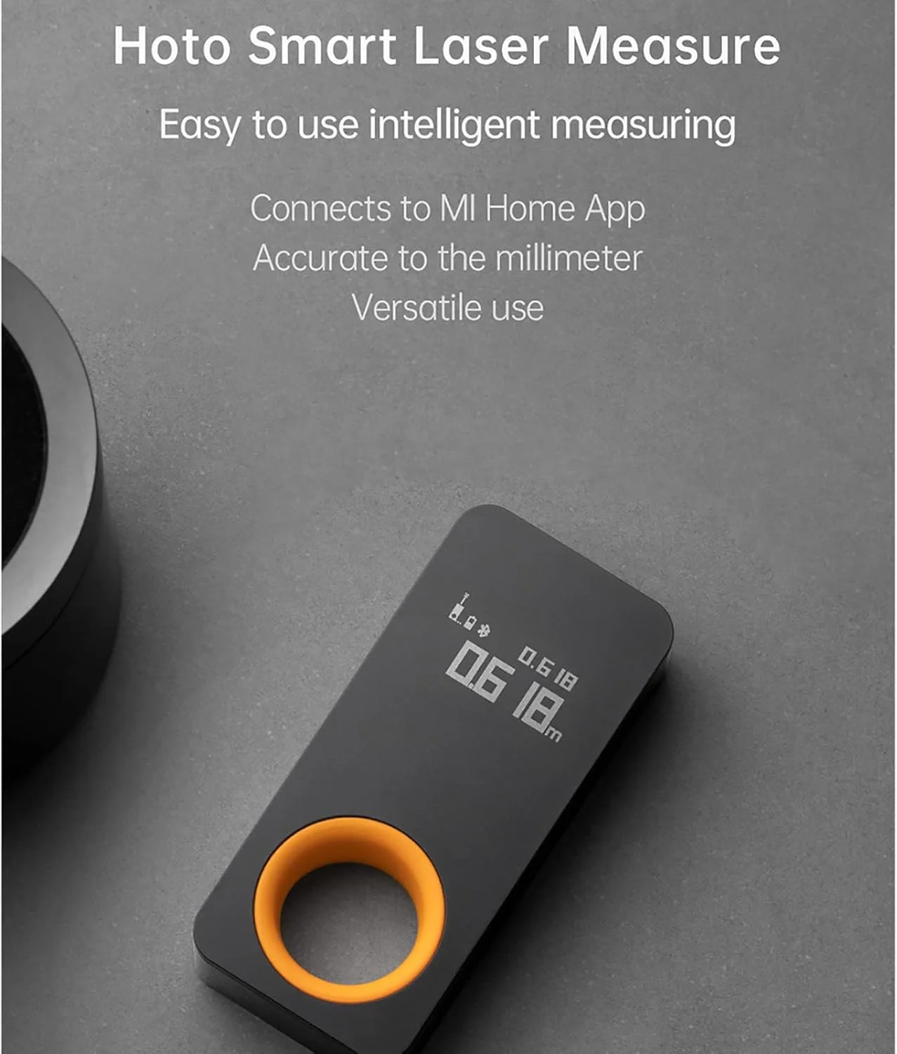 فاصله یاب هوشمند با نمایشگر دیجیتال، خط کش الکترونیکی کوچک برای اندازه گیری فاصله، نمایشگر پنهان OLED، اشتراک گذاری و خروجی داده ها در زمان واقعی، پشتیبانی از عملکردهای عکس/نقاشی/اندازه گیری