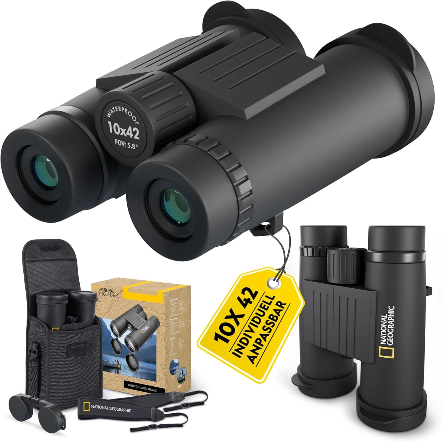 دوربین دوچشمی ضد آب نشنال جئوگرافیک 10x42 مدل 9076100