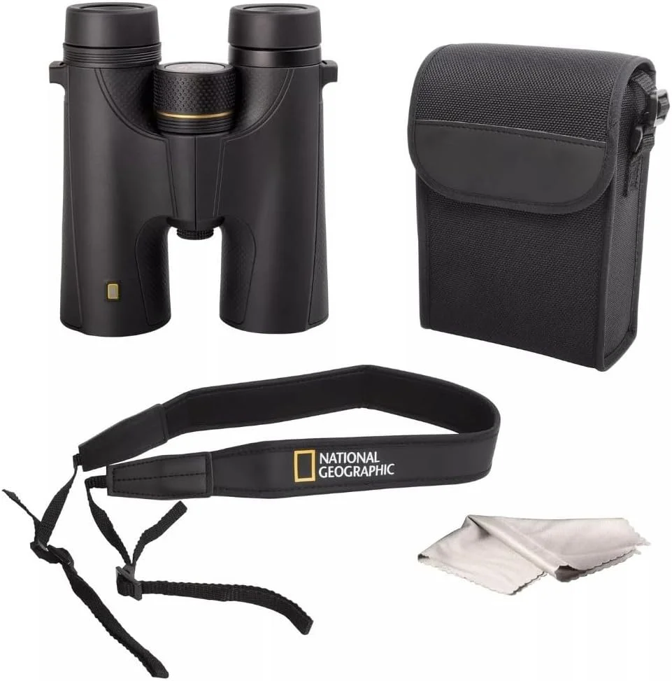 دوربین دوچشمی نشنال جئوگرافیک مدل 90-76500، سایز 42x8 سانتی متر، مشکی