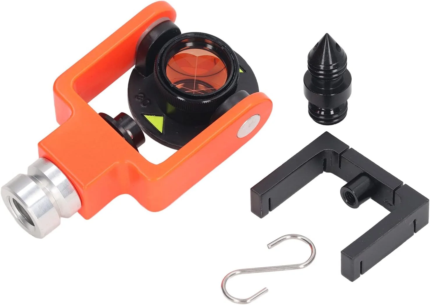 مجموعه مینی منشور، بازتابنده مینی منشور روکش مس سنگین برای توتال استیشن با براکت قلاب S برای نقشه برداری مهندسی