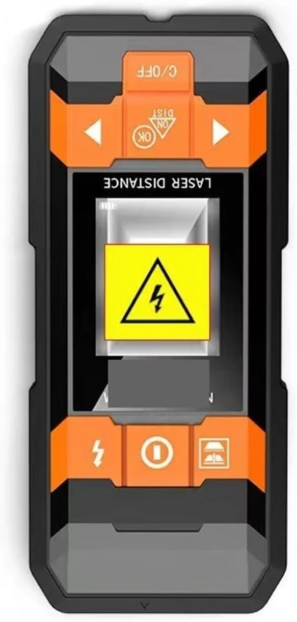 ابزار تشخیص تیرچه یاب، ردیاب دستی، آشکارساز دیوار، مناسب برای چوب، نصب سیم کشی برق، لوله آب و تشخیص خطوط پنهان دیوار (رنگ: 2101c، سایز: 0)