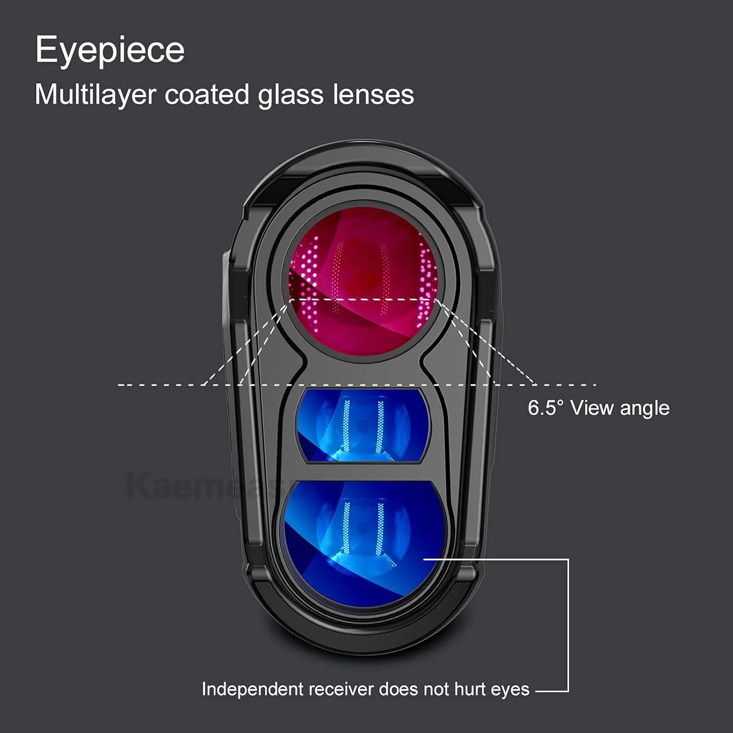مسافت یاب لیزری گلف، متر اندازه گیری، تلسکوپ گلف در فضای باز، تک چشمی دیجیتال، ابزار اندازه گیری ارتفاع و سرعت زاویه