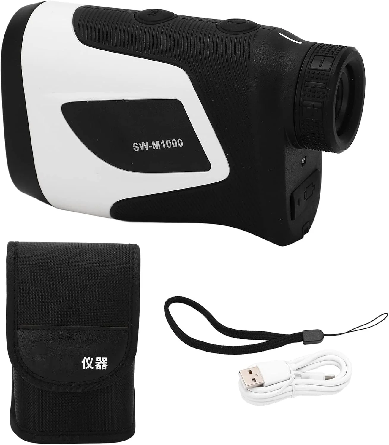 فاصله یاب 1000 متری، مناسب ورزش های فضای باز، متر فاصله گلف قابل حمل، ضد آب IP54، مقاوم در برابر مه با بزرگنمایی 6 برابر