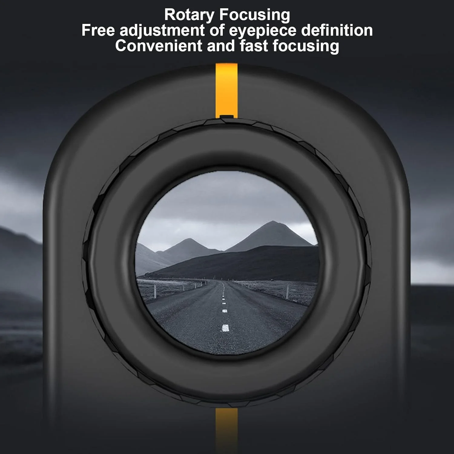 فاصله یاب 1000 متری، مناسب ورزش های فضای باز، متر فاصله گلف قابل حمل، ضد آب IP54، مقاوم در برابر مه با بزرگنمایی 6 برابر