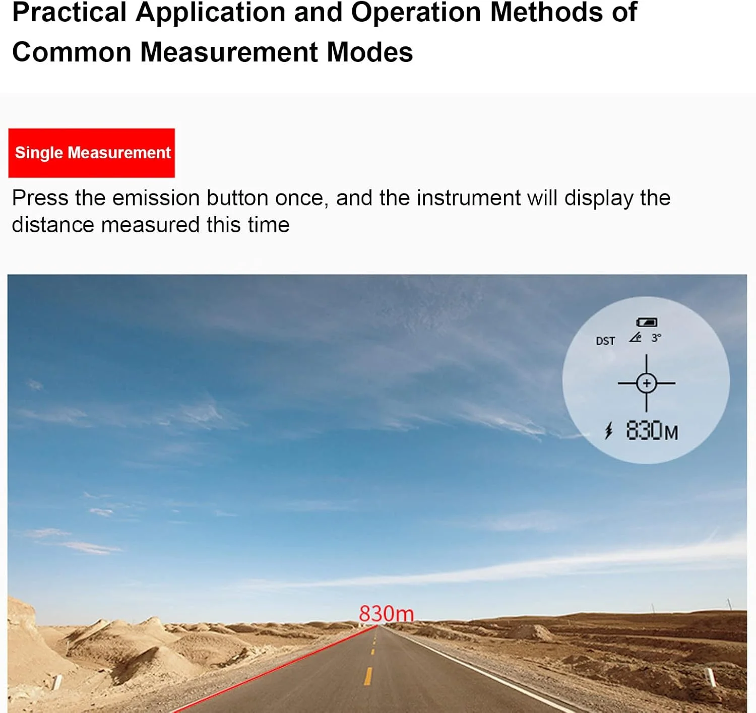 فاصله یاب 1000 متری، مناسب ورزش های فضای باز، متر فاصله گلف قابل حمل، ضد آب IP54، مقاوم در برابر مه با بزرگنمایی 6 برابر