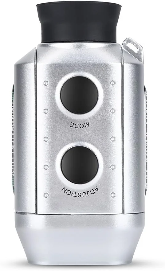 فاصله یاب نقره ای دستی با بزرگنمایی 7 برابر به همراه کیف نگهداری برای اندازه گیری فاصله