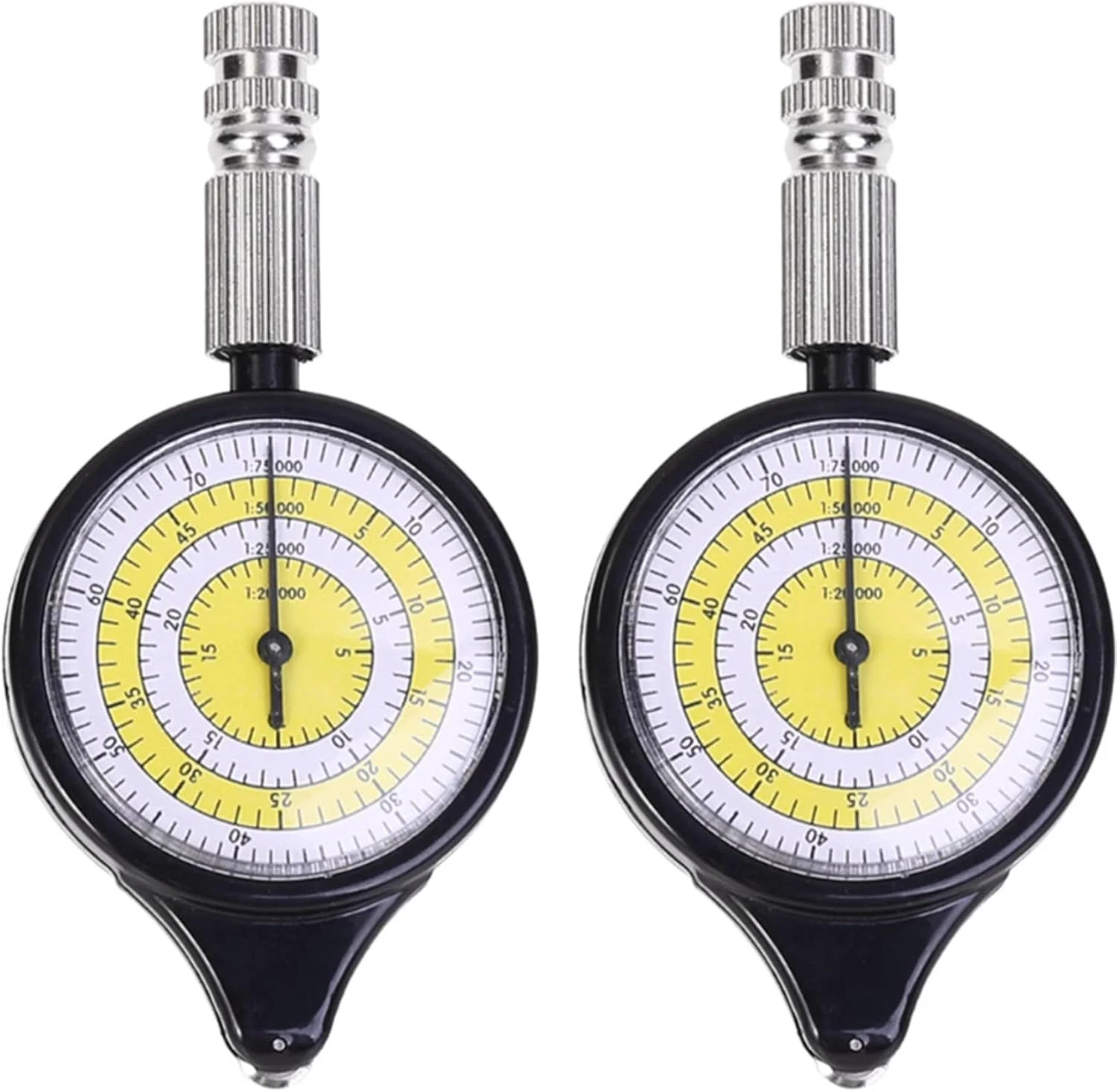 2 عدد نقشه یاب چند منظوره قطب نما و مسافت سنج مناسب کوهنوردی و ورزش های فضای باز