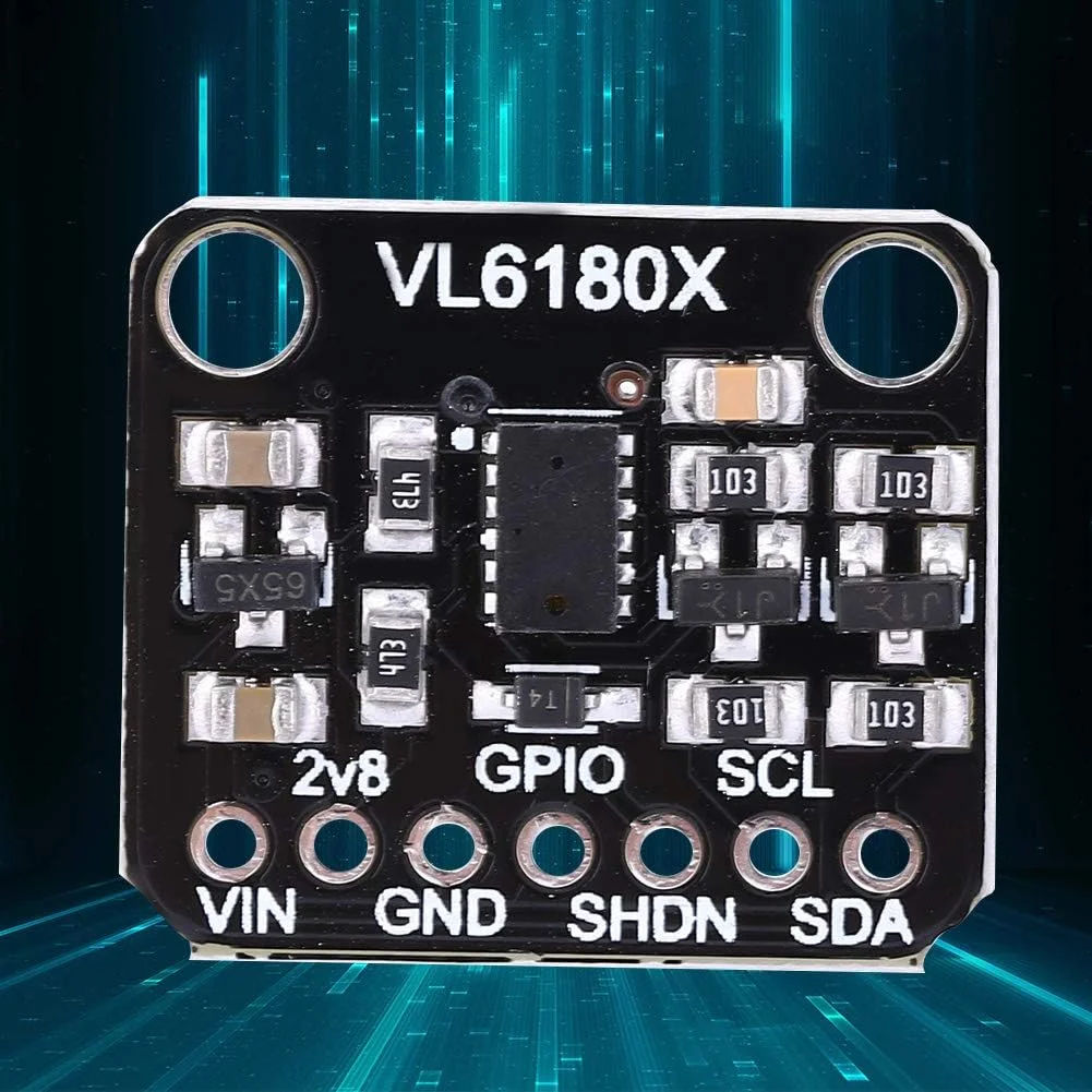 ماژول حسگر برد یاب حرفه ای VL6180X با حساسیت بالا برای تشخیص حرکت و تعیین فاصله دقیق و سریع ماژول حسگر برد یاب حرفه ای VL6180X با حساسیت بالا برای تشخیص حرکت و تعیین فاصله دقیق و سریع