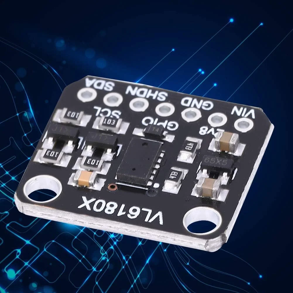 ماژول حسگر برد یاب حرفه ای VL6180X با حساسیت بالا برای تشخیص حرکت و تعیین فاصله دقیق و سریع ماژول حسگر برد یاب حرفه ای VL6180X با حساسیت بالا برای تشخیص حرکت و تعیین فاصله دقیق و سریع