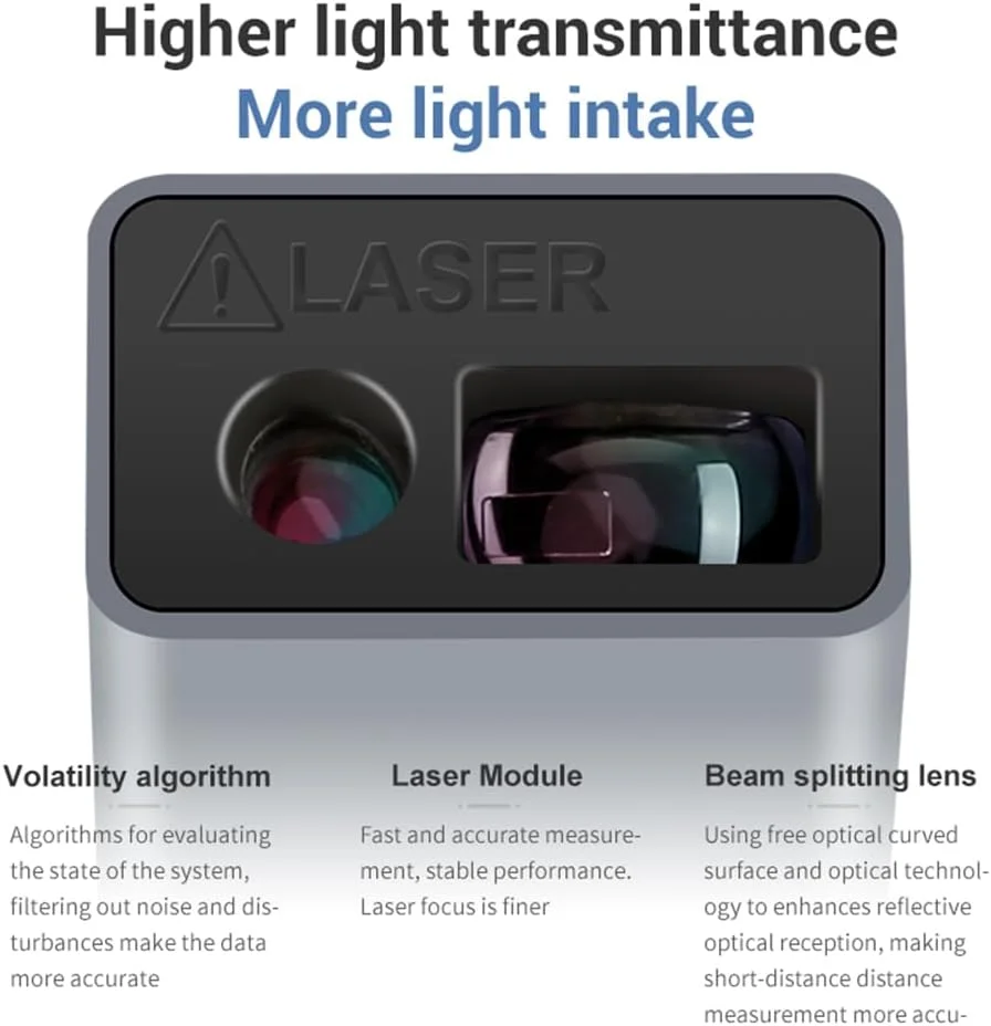 فاصله یاب هوشمند کوچک Pepisky، فاصله یاب دیجیتال 30 متری USB دستی