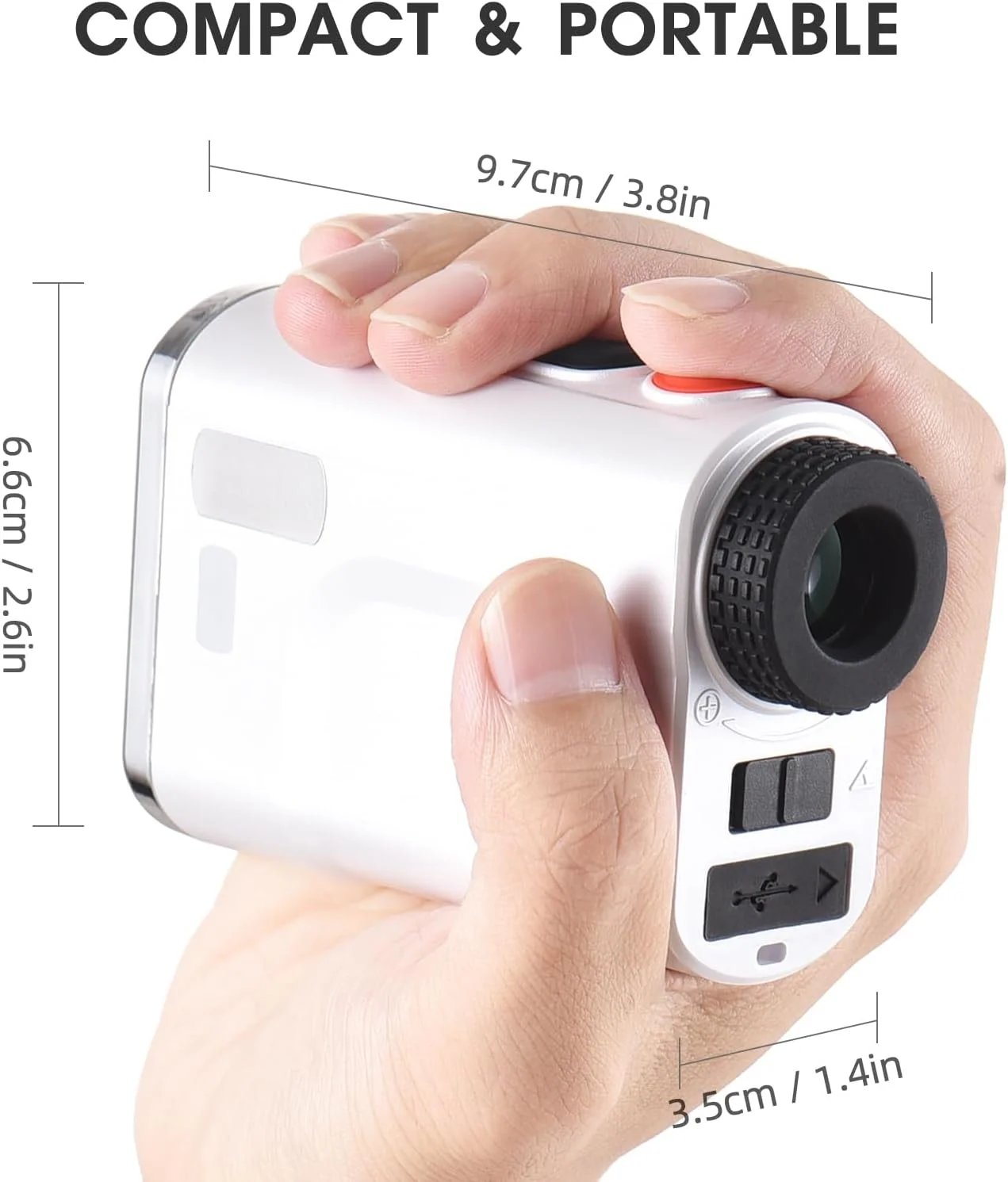 فاصله یاب گلف 700 متری Pepisky، تستر سرعت و مسافت، اندازه گیری دیجیتال فاصله یاب گلف 700 متری Pepisky، تستر سرعت و مسافت، اندازه گیری دیجیتال