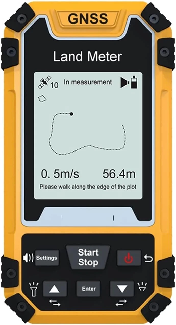 متر فاصله یاب S1 قابل حمل با سیستم های موقعیت یابی جی پی اس، گلوناس، SBAS و BeiDou، ابزار نقشه برداری زمین با صفحه نمایش 2.4 اینچی، دقت بالا