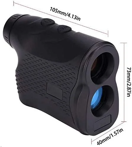 مسافت یاب گلف PaRfco با قفل نشانه و دوربین دوچشمی، ابزار اندازه گیری مهندسی قدرت گلف دستی در فضای باز، هدیه ای مناسب برای گلف بازان 600 متری