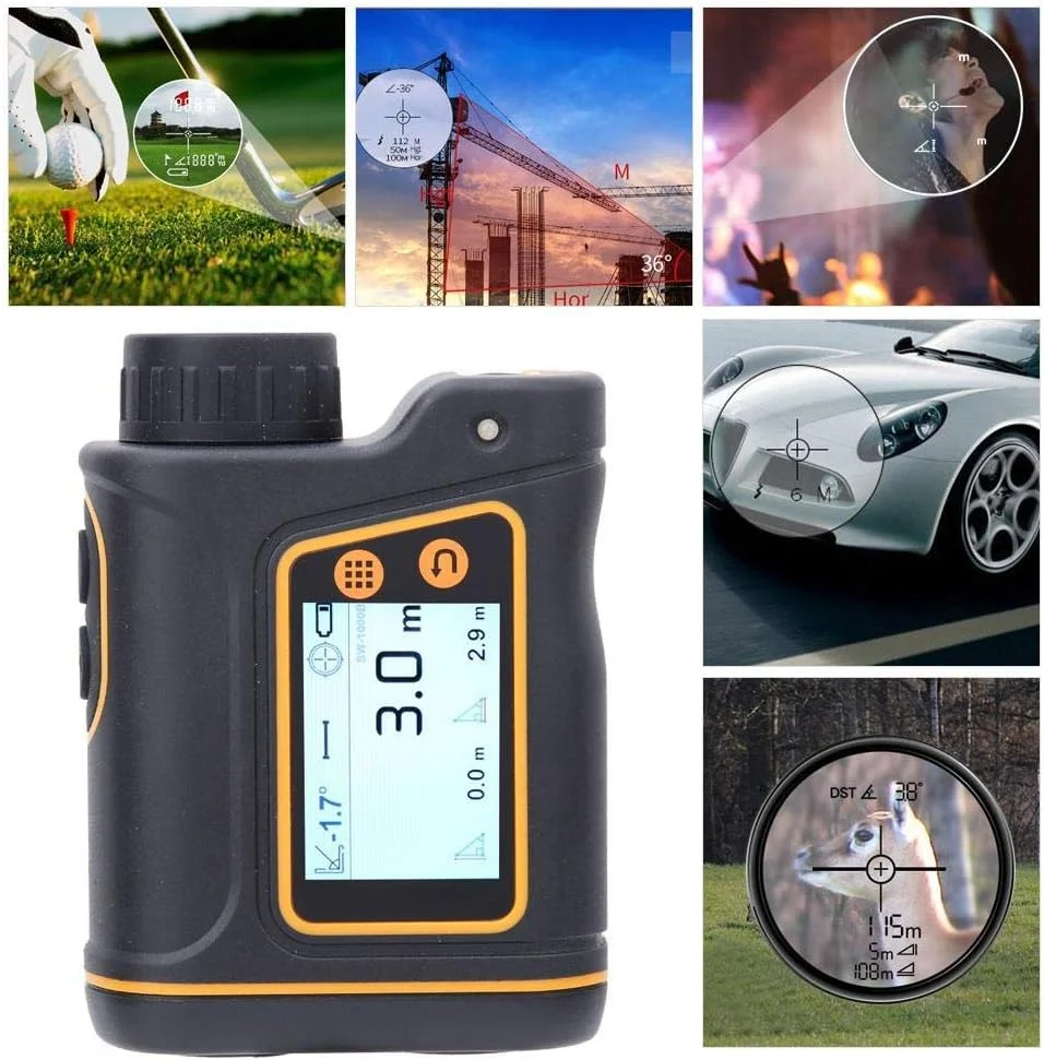 فاصله یاب، فاصله یاب تلسکوپی SW-1001000m ابزار تجهیزات اندازه گیری فاصله دستی
