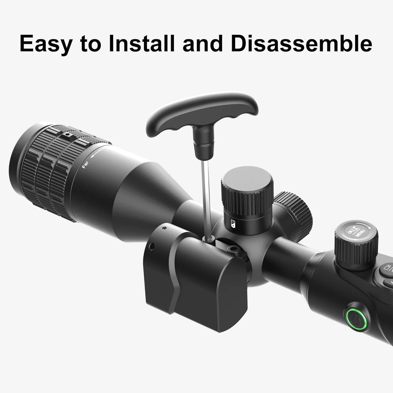 فاصله یاب یکپارچه oneleaf.ai مدل RF1000Side برای Commander NV400