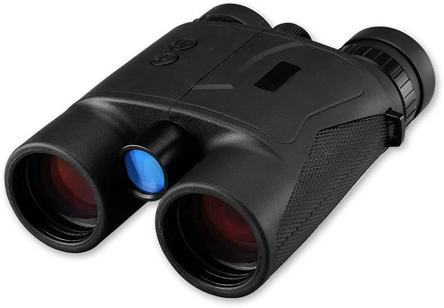 فاصله یاب 1500 متری دوربین دوچشمی تلسکوپ با بزرگنمایی 10x42 و قابلیت اندازه گیری سرعت، مناسب برای گلف و فعالیت های فضای باز