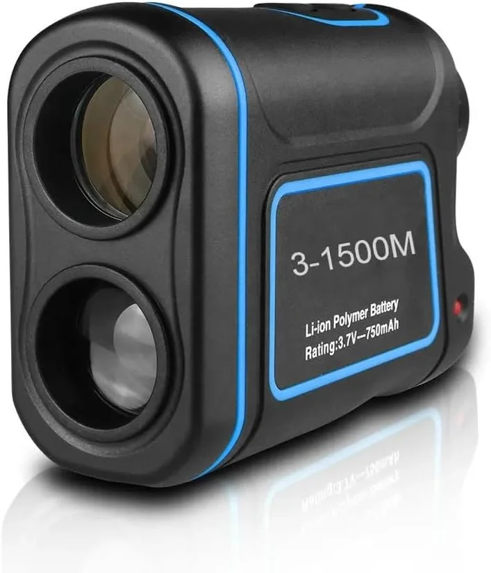 فاصله یاب لیزری تک چشمی برای گلف و شکار، با قابلیت اندازه گیری زاویه، ارتفاع، سرعت و فاصله تا 1500 متر