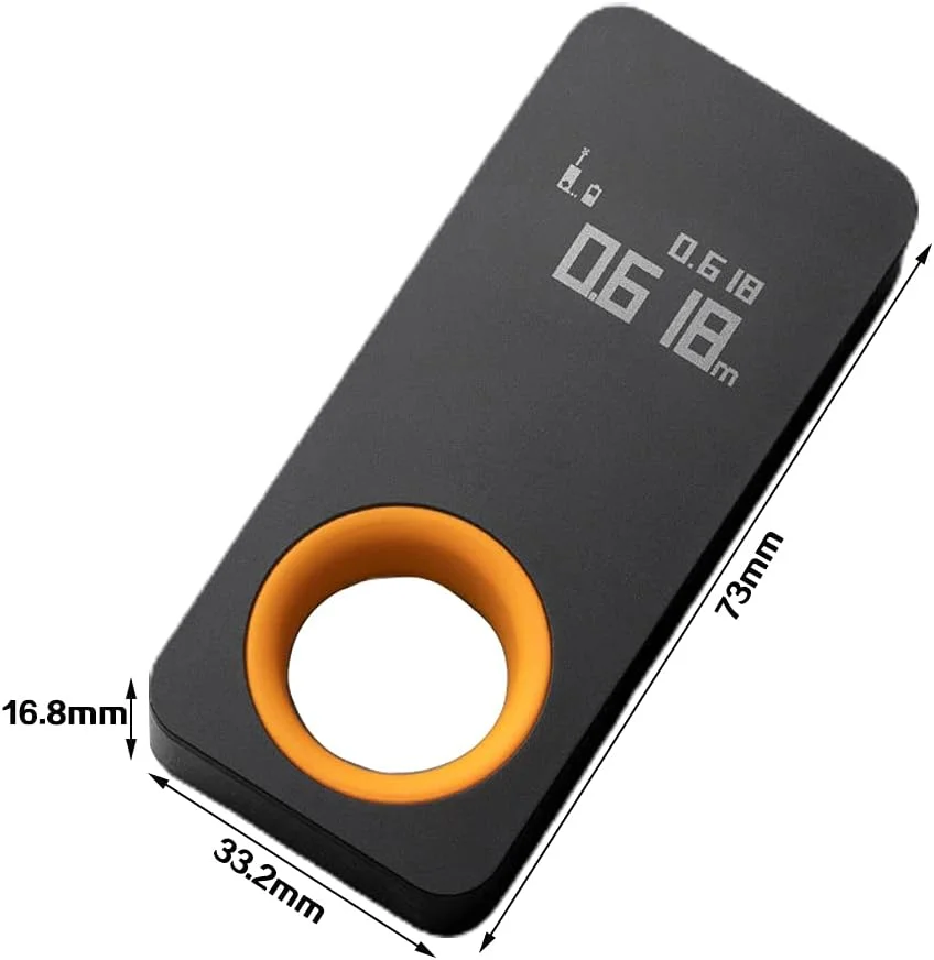 متر لیزری، ابزار اندازه گیری اتاق، فاصله یاب، لوازم جانبی داخلی، صفحه نمایش OLED، دستی 30 متری