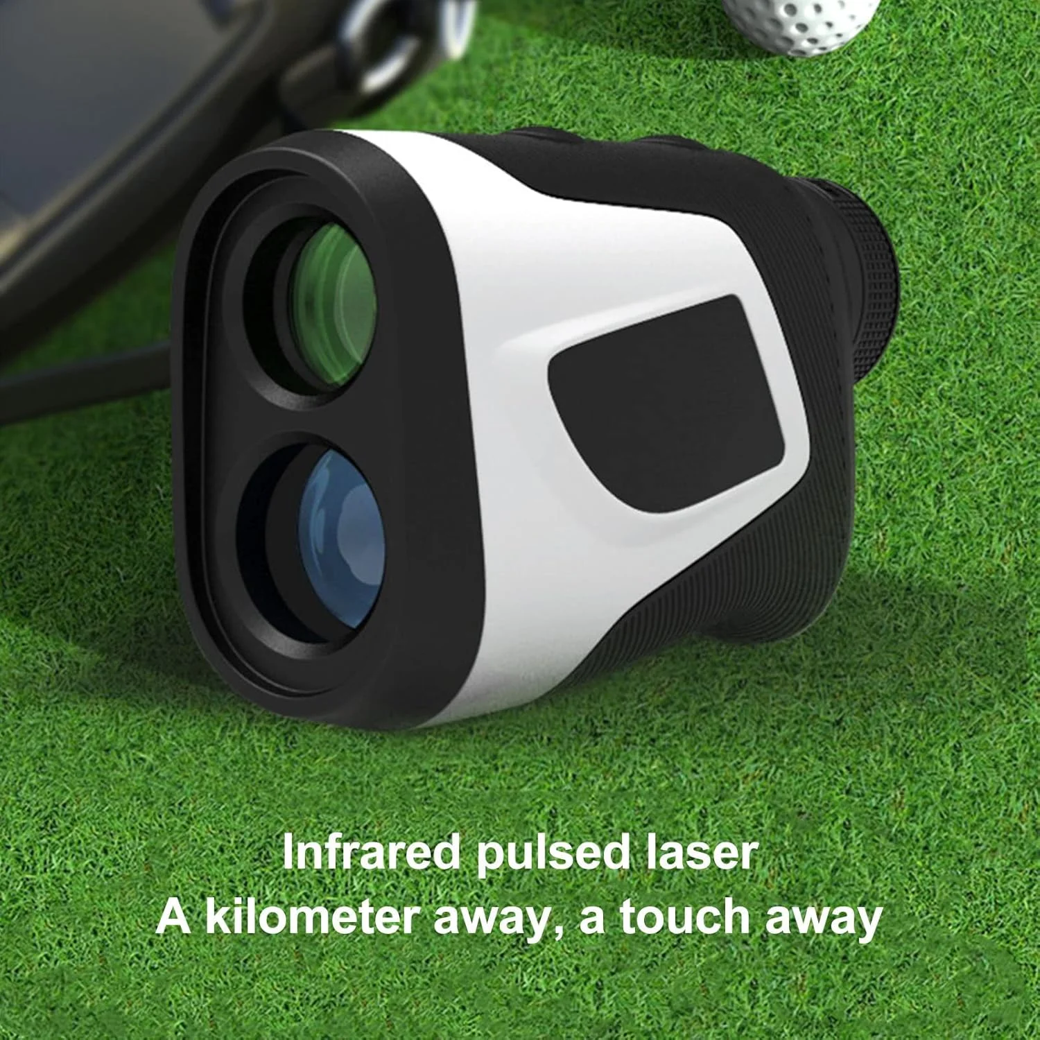 متر مسافت گلف قابل حمل با بزرگنمایی 6 برابر و اندازه گیری 700 متری، فاصله یاب گلف برای مسابقات گلف و شکار