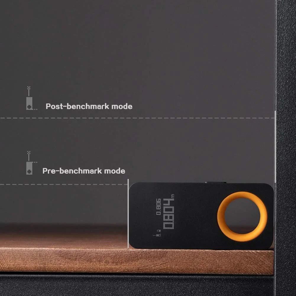 متر لیزری، ابزار اندازه گیری اتاق، فاصله یاب، لوازم جانبی داخلی، صفحه نمایش OLED، دستی 30 متری