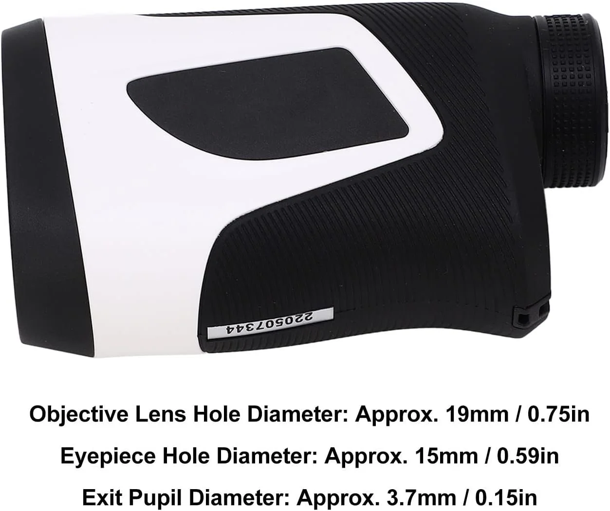 متر مسافت گلف قابل حمل با بزرگنمایی 6 برابر و اندازه گیری 700 متری، فاصله یاب گلف برای مسابقات گلف و شکار