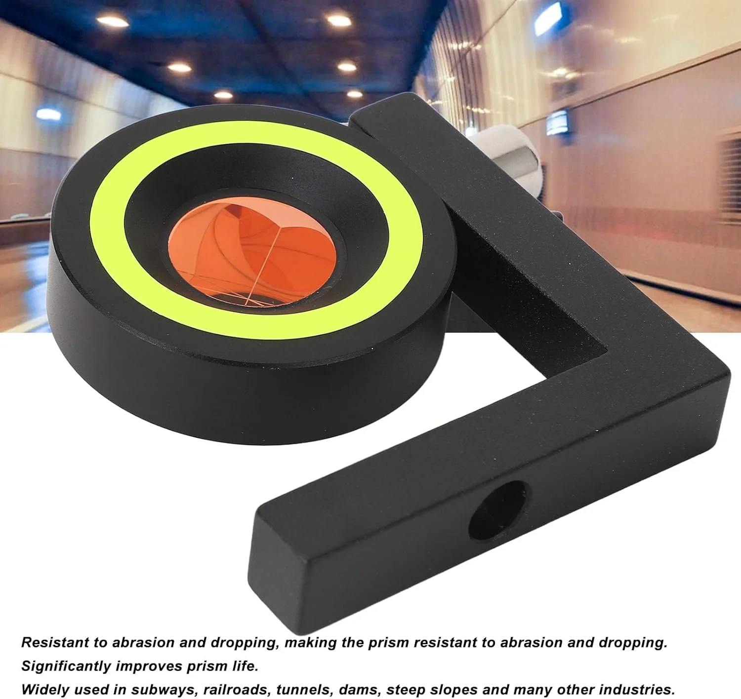 منشور زاویه راست 90 درجه Luqeeg، منشور ایستگاه کل دقیق، منشور مینی میله ای ایستگاه کل MP110 برای ایستگاه های کل منشور زاویه راست 90 درجه Luqeeg، منشور ایستگاه کل دقیق، منشور مینی میله ای ایستگاه کل MP110 برای ایستگاه های کل