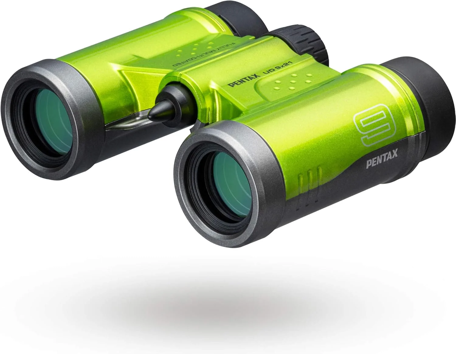 دوربین دوچشمی PENTAX UD 9x21 سبز. میدان دید روشن و واضح، بدنه ای جمع و جور و سبک با منشور سقفی، اپتیک کاملاً چند لایه پوشش داده شده، عملکرد تصویر عالی را ارائه می دهد. مناسب برای کنسرت ها، ورزش و مسافرت.