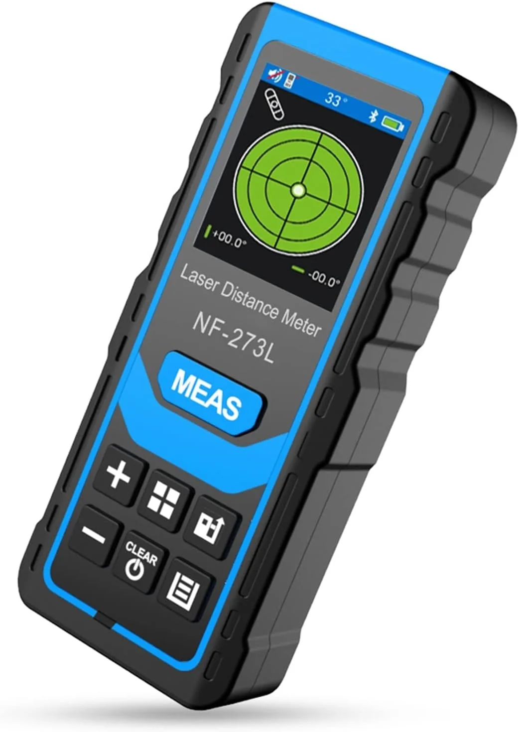 فاصله یاب فیبر JACOJE مدل NF-273L، متر لیزری 60، 80 و 120 متری، ابزار تست طول، مساحت و حجم