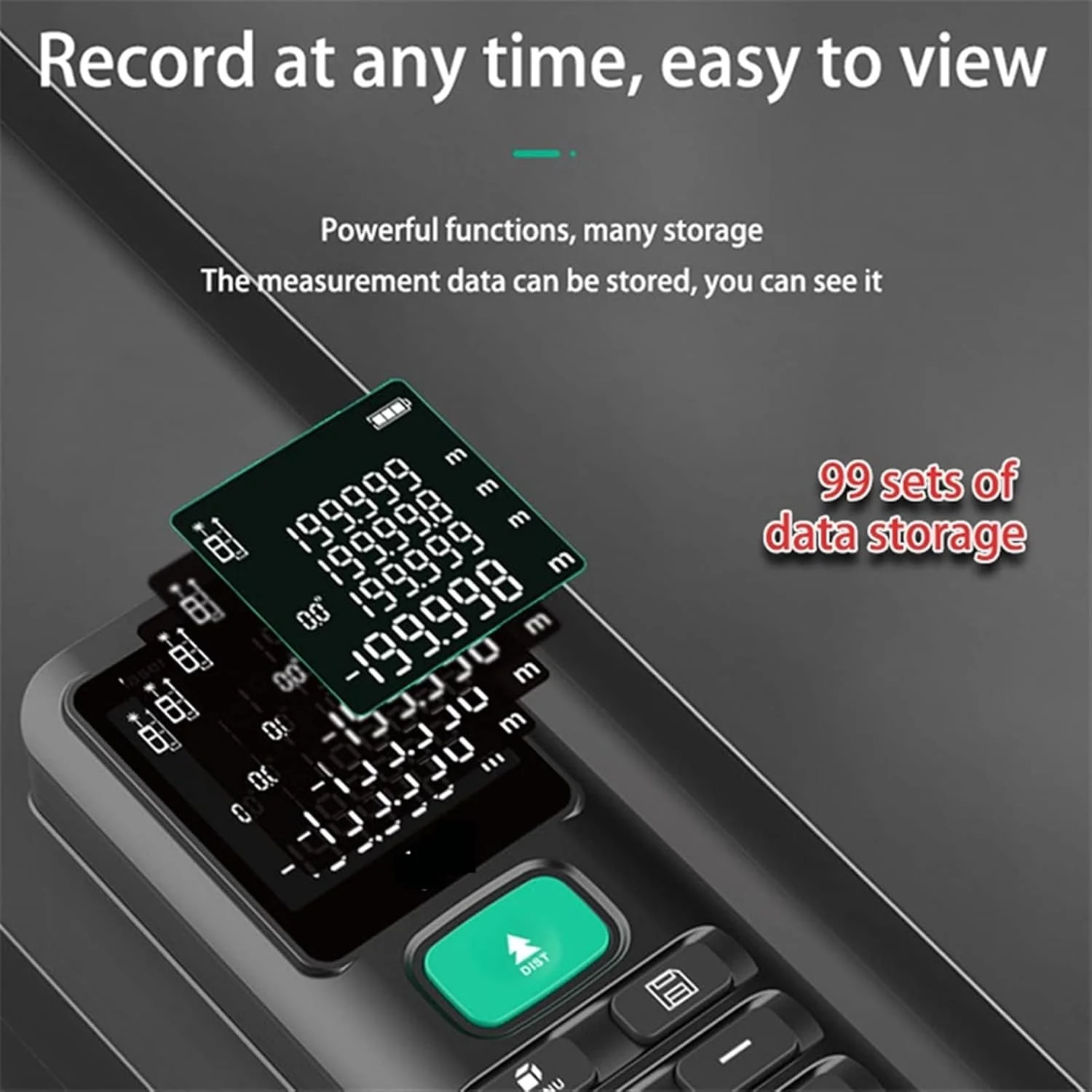 فاصله یاب خانگی 70M/120M متر دیجیتال اندازه گیری فاصله ابزار تست