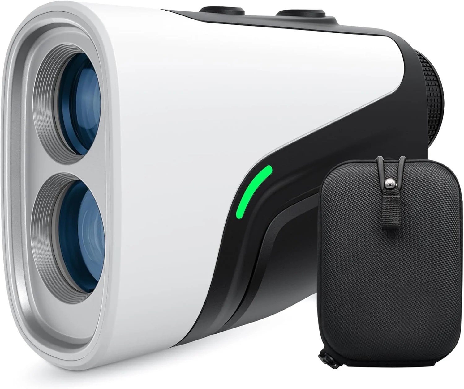 فاصله یاب گلف با شیب، 1100 متر، بزرگنمایی 7X، قفل کردن میله پرچم با لرزش، مقاوم در برابر آب IP54، باتری قابل شارژ، نوار مغناطیسی، لوازم جانبی گلف برای آقایان و بانوان