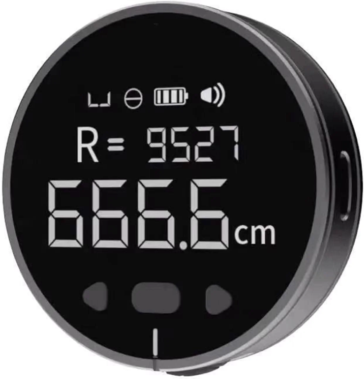 ساعت ارتفاع سنج، مسافت یاب لیزری، متر نواری الکترونیکی، صفحه نمایش LCD دیجیتال HD، ابزار متر الکترونیکی با دقت بالا