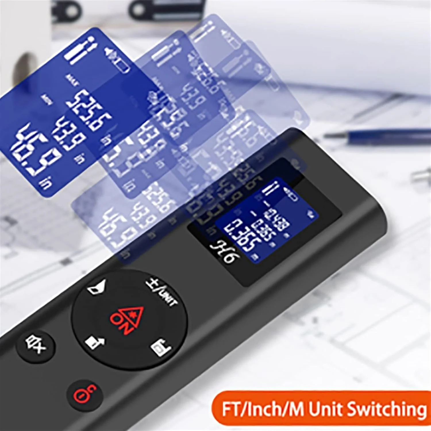 ساعت ارتفاع سنج، مسافت یاب لیزری هوشمند دیجیتال قابل حمل، ابزار اندازه گیری فاصله دستی ساعت ارتفاع سنج، مسافت یاب لیزری هوشمند دیجیتال قابل حمل، ابزار اندازه گیری فاصله دستی