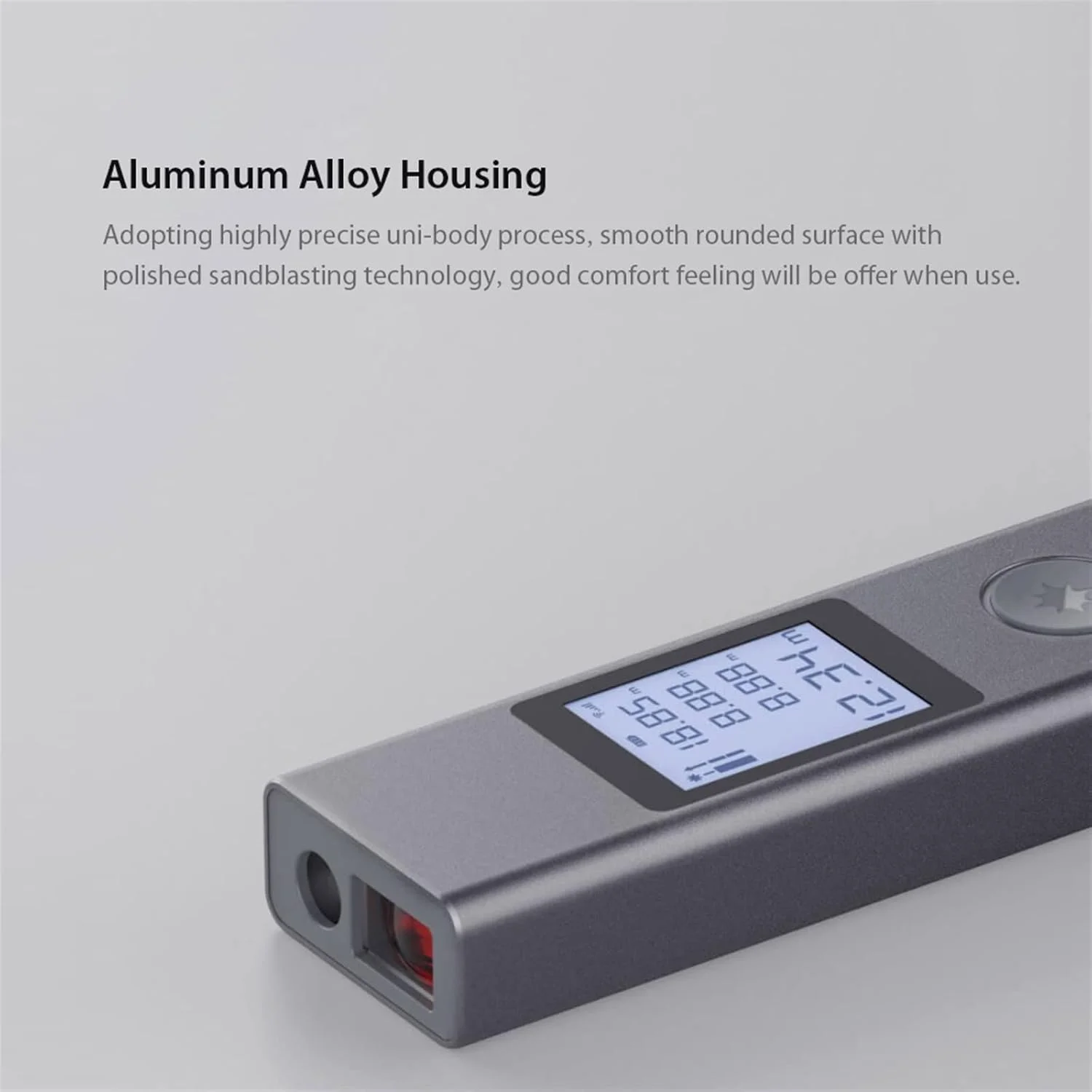 ساعت ارتفاع سنج، مسافت یاب لیزری دستی قابل حمل با دقت بالا، اندازه گیری لیزری شارژ سریع USB (سایز: 25 متر)