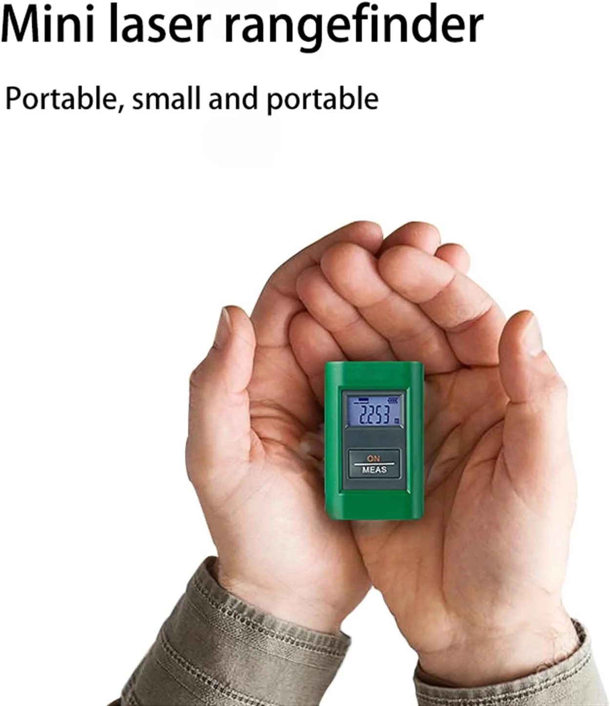 ساعت ارتفاع سنج، مینی فاصله یاب لیزری دستی، خط کش اندازه گیری مادون قرمز، خط کش الکترونیکی، ابزار اندازه گیری اتاق با دقت بالا