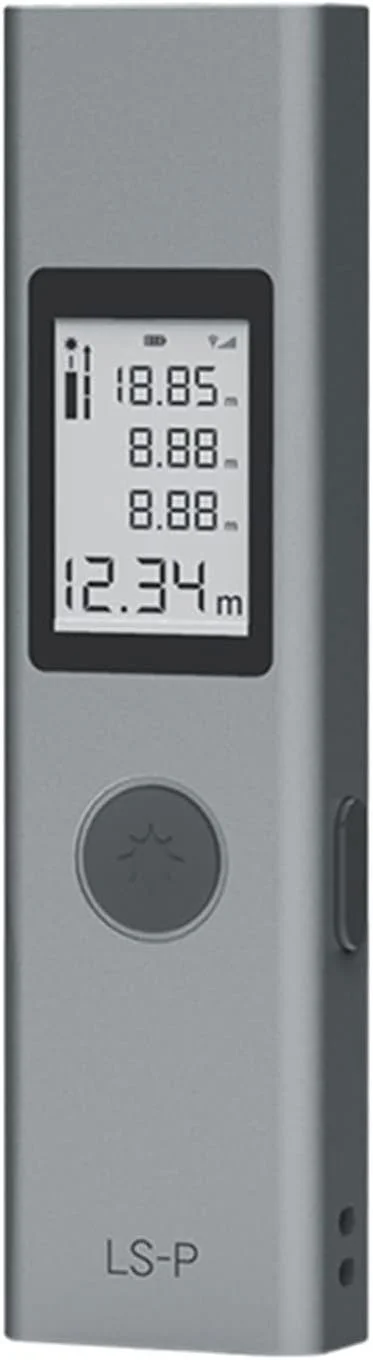 ساعت ارتفاع سنج، مسافت یاب لیزری قابل حمل شارژر USB ابزار اندازه گیری دقیق مسافت یاب لیزری